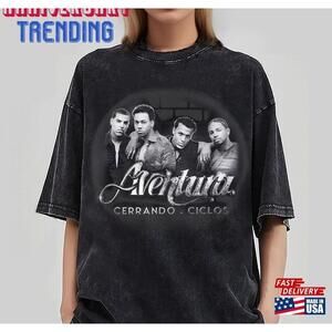 Aventura Tour Concert Shirt Bachata Cerrando Ciclos Tshirt